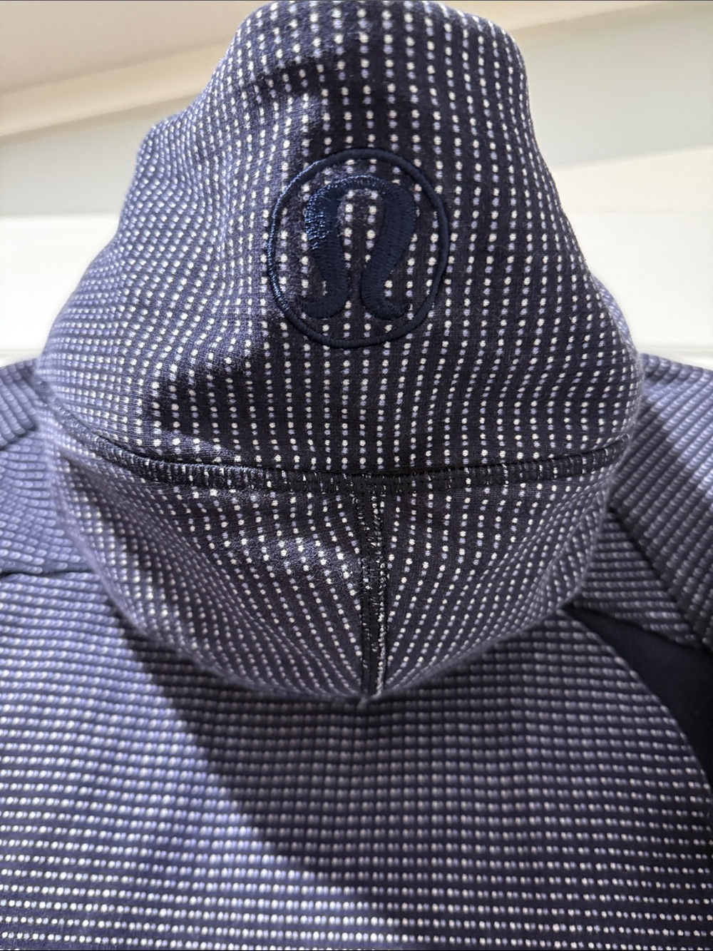 lululemon athletica Navy Hoodie with White Micro Dot Print - Picture 2 of 4